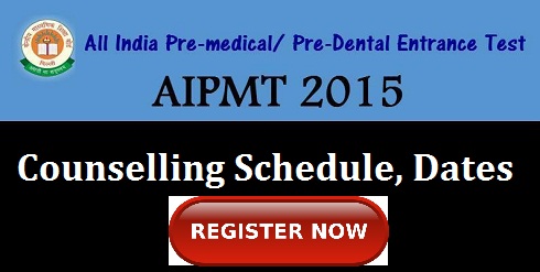 AIPMT 2015 Counselling