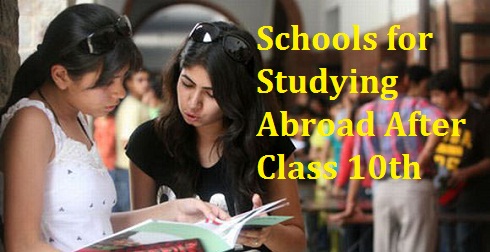 Schools for Studying Abroad After Class 10th
