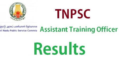 TNPSC Assistant Training Officer Result 2015
