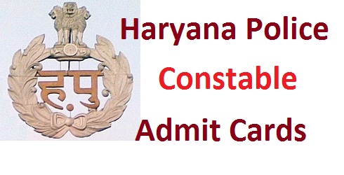Haryana Police Constable Admit Card 2015