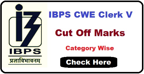 IBPS CWE Clerk 5 Prelims Cut Off Marks 2015