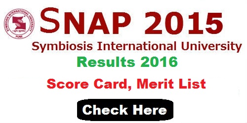 SNAP Result 2016