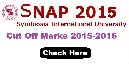 SNAP Cut Off Marks 2016