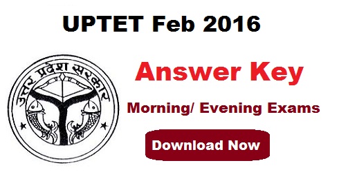 UPTET Answer key 2016