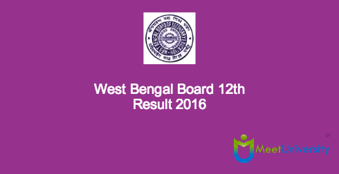 West Bengal Board 12th Result 2016