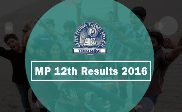 MP Board 12th Result 2016