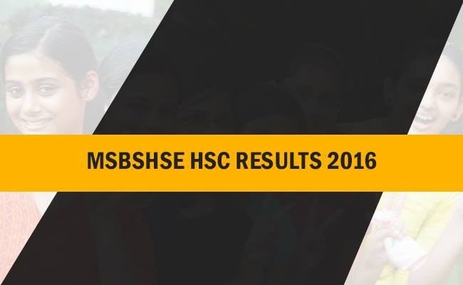Maharashtra Board HSC Result 2016 | Maharashtra 12th Result 2016 at mahresult.nic.in