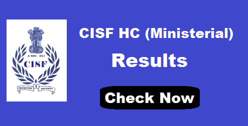 CISF Head Constable Result 2016