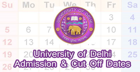 DU Cut Off List 2016-17 for UG and PG Courses Admissions