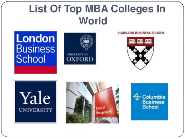 Top Best MBA Colleges in the World