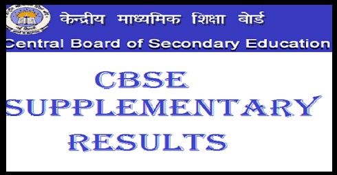 CBSE Supplementary Result 2016