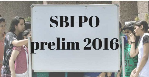 SBI PO Prelims 2016 Result