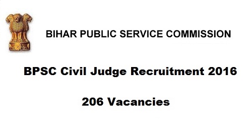 Bihar PSC Civil judge Result 2016