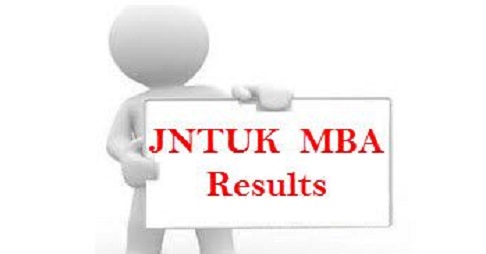 JNTU Kakinada MBA Result 2016
