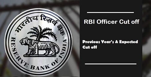 RBI Grade B Officer Phase 1 Cut Off Marks