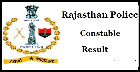 Rajasthan police constable result 2016