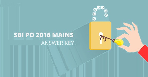 SBI PO Main Answer Key 2016