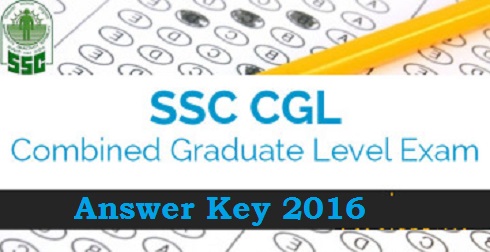 SSC CGL Answer Key 2016