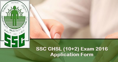 SSC CHSL Application Form 2016