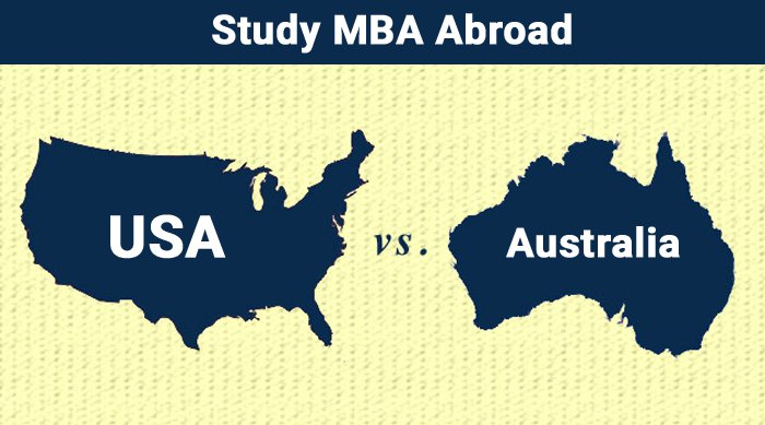 Studying MBA in USA vs Australia