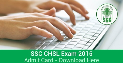 SSC CHSL 2 Admit Card 2015
