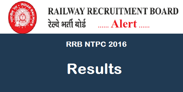 Railway RRB NTPC Result 2016