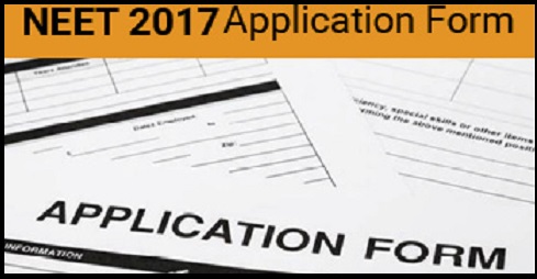 NEET 2017 Application Form