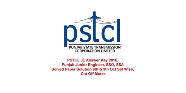 PSTCL JE Answer Key 2016
