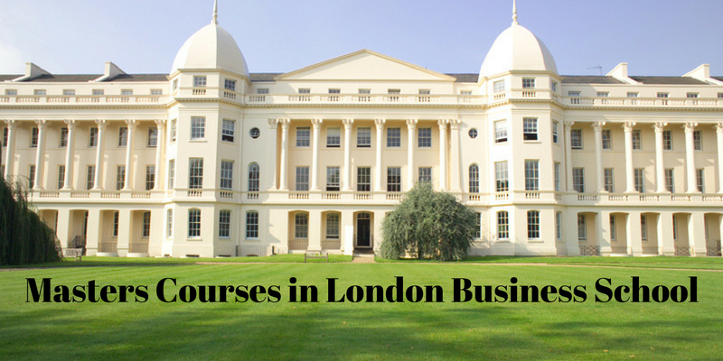 Masters Courses in London Business School