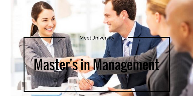 Masters in Management in UK