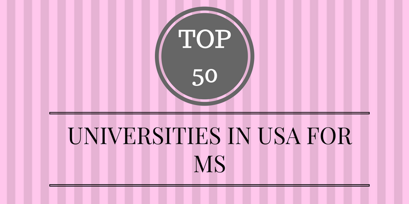 Top MS Universities in USA