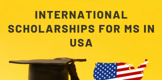 International Scholarships for MS in USA
