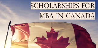 scholarships for studying MBA in Canada